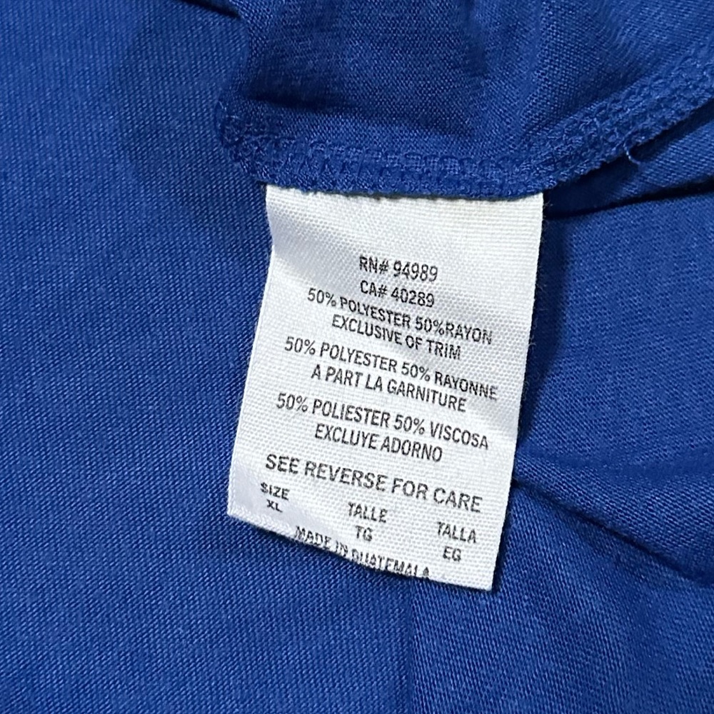 Texas Rangers Blue Baseball Tee - Picture 6 of 7
